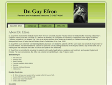 Tablet Screenshot of guyefron.com